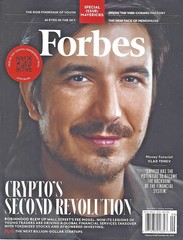 Forbes Magazine August/September 2025 Vlad Tenev CRYPTO’S SECOND REVOLUTION NEW!