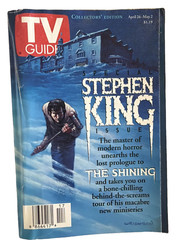 TV GUIDE (April 26, 1997) Stephen King / Shining issue w/Berni Wrightson artwork