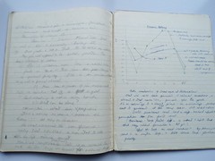 1952 Scientific MANUSCRIPT BOOK Microbiology Proteins Bacteria Botany 172 pages