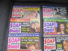 Vintage Lot of 15 Soap Opera Digests / 1999-2000 V.G. Condition