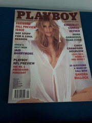PLAYBOY US Sept 1995 KIMBERLEY CONRAD Donna D’Errico, interview Cindy Crawford