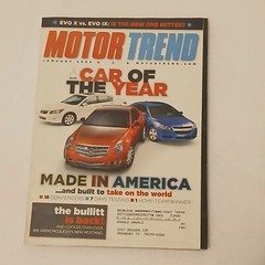 Motor Trend Magazine January 2008 Made in America Built to Take on the World