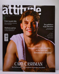 Attitude magazine Jul/Aug 2026 Pride Awards, Carl Cashman, Placebo, Madonna