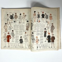 VTG Oct 1927 Pictorial Review McClelland Barclay Paris Fashion Halloween