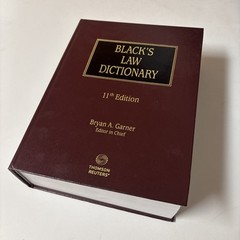 Black’s Law Dictionary 11th Edition