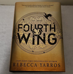 Rebecca Yarros Fourth Wing Hardcover Novel, The Empyrean Ser., Fantasy Dragons