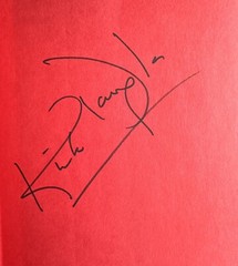 The Ragman’s Son by Kirk Douglas signed 1988 Simon and Schuster