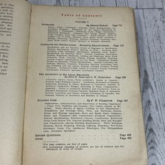 Antique 1919 Carpentry & Contracting Vol V Estimates Building Code Illustrated