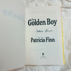 SIGNED Golden Boy by Patricia Finn (2026, Hardcover) First Edition