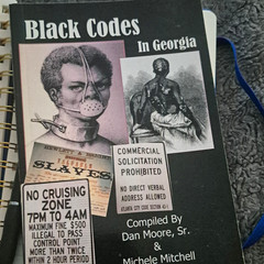 Black Codes in Georgia Dan Moore Sr & Michele Mitchell Spiral Bound History