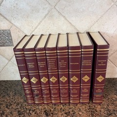 The Harvard Classics Lot of 8 Hard Back Books Grolier Enterprises Collector’s Ed