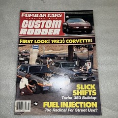 CUSTOM RODDER MAGAZINE March 1983 F1C
