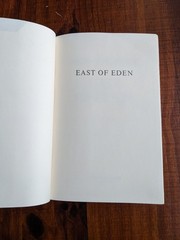 East of Eden John Steinbeck, 1952 HC/DJ Book Club Edition BCE Viking