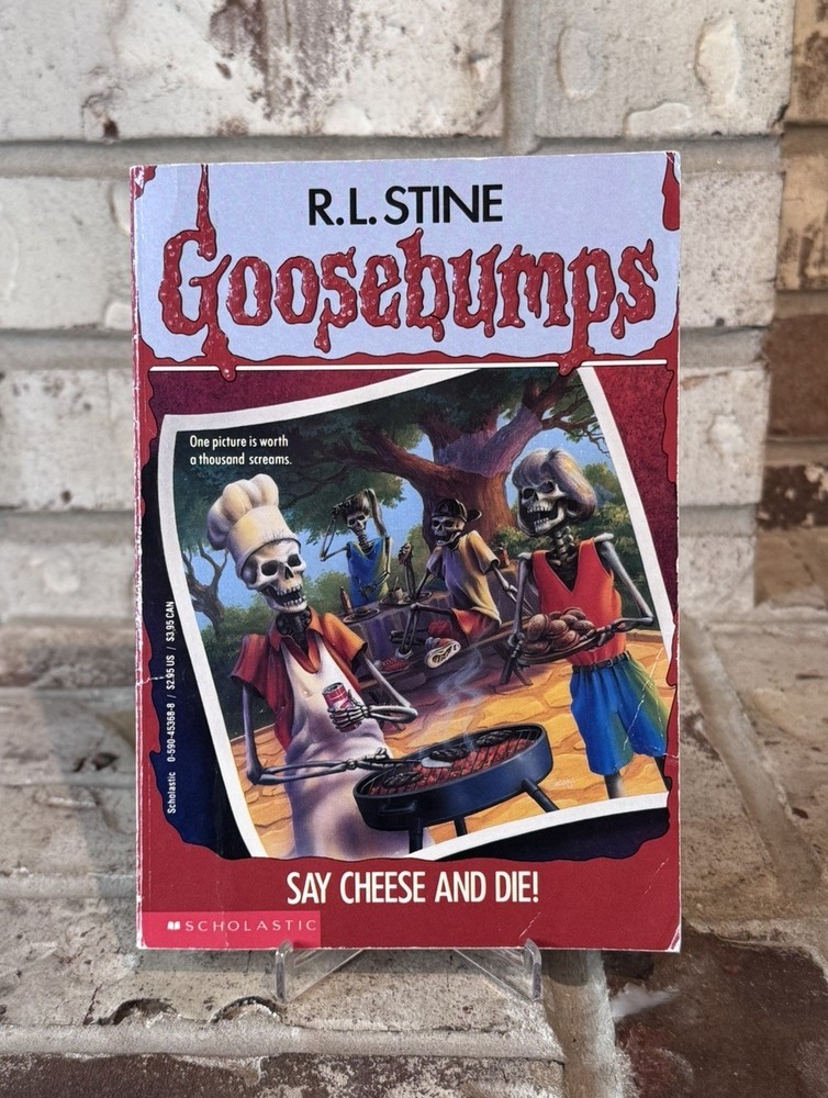 Goosebumps Say Cheese And Die UNNUMBERED 1st Edition 1st Print RARE Scholastic