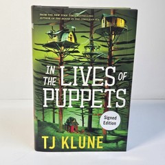 TJ Klune IN THE LIVES OF PUPPETS Signed First Edition Hardcover 1st Print Book