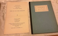 Lot of 7 books by/about A. Edward Newton, many signed limited book collecting