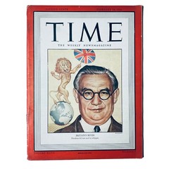 Time Magazine February 18, 1946 Vol 47 No. 7 Britain’s Ernest Bevin