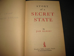Story of the Secret State 1944 1st Edition Blue Book
