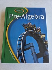 Glencoe McGraw-Hill Pre-Algebra Mathematics Hardcover Textbook Malloy