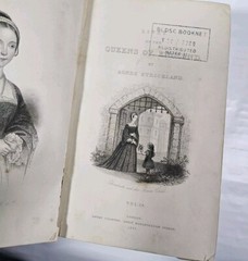 Lives of the Queens of England Agnes Strickland 1851-52 English Princesses HB