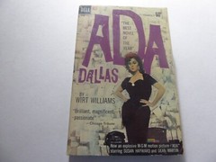ADA DALLAS 1961 WIRT WILLIAMS SUSAN HAYWARD DEAN MARTIN MOVIE TIE-IN