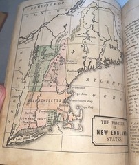 1891 First Lessons In Geography For Young Children – Mitchell – HB – Color Maps