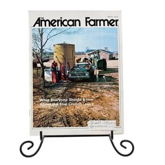 The American Farmer Magazine March 1974 Home Garden Agriculture Vintage