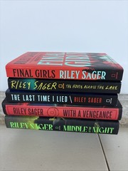 Riley Sager Lot of 5 Books Thriller Suspense Mystery Hardcover & TPB EUC