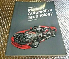 1994 James E Duffy Modern Automotive Technology Text workbook softcover