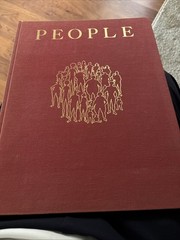 VTG PEOPLE 1980 Peter Spier Hard Back Red,Gold Lettering, 1st Ed. Hard To Find