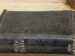 Rare Vintage Antique Bible Thomas Nelson And Sons New York Old Leather King