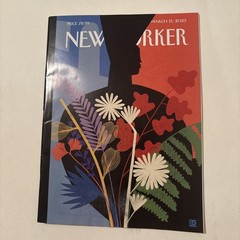 THE NEW YORKER MAGAZINE, MARCH 13, 2023 COVER “ Cultivated” Diana Ejaita. New