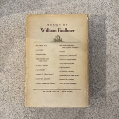 1943 Collected Stories of William Faulkner Random House Hardcover Dust Jacket