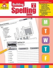 Building Spelling Skills, Grade 4 – Paperback By Evan Moor – VERY GOOD