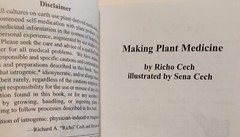 Making Plant Medicine – Paperback By Richo Cech – BRAD NEW