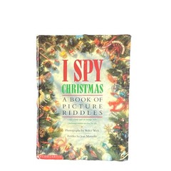 I Spy Christmas by Scholastic Inc. Hardcover Illustrated Picture Book Ages 4-12