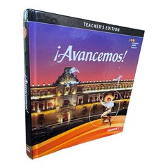 ¡Avancemos! Spanish 1 Teacher’s Edition Hardcover HMH Holt McDougal