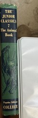The Young Folks Shelf of Books Vol 7 The Animal Book Collier 1948HC Lassie