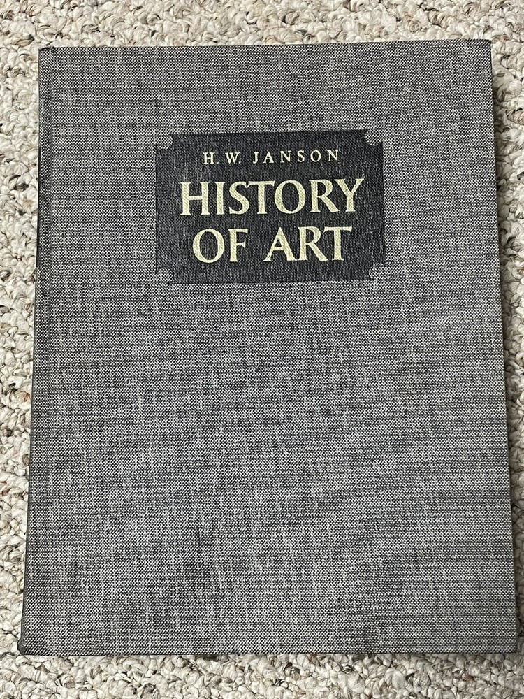 History Of Art by H.W. Janson Premium Hardcover Excellent Condition