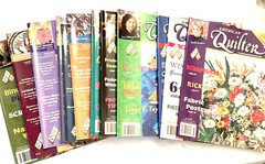 American Quilting Magazines Lot of 12 Years 2004 2005 2006 2007 Good Condition
