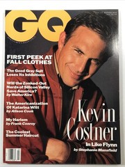 GQ magazine July 1991-Men’s Fashion Clothes Style Lifestyle Kevin Costner