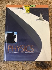 Physics for Scientists and Engineers Hardcover Seventh Ed Raymond A Serway