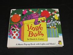 Jingle Bugs by David A Carter Pop-Up Christmas Book Bugs In A Box Series 1992