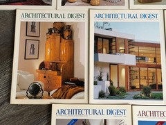 ARCHITECTURAL DIGEST Magazine 1993 1994 9pc Lot Interior Design Home Decorating