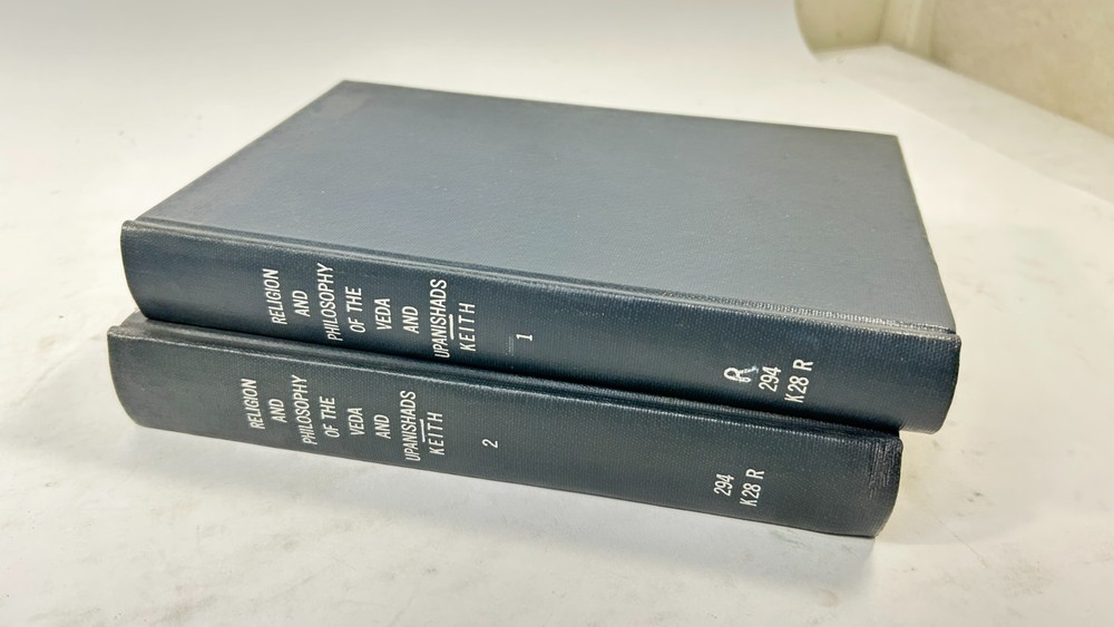 The Religion and Philosophy of the Veda and Upanishads by Arthur – 2 volumes