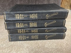 1923 Audels Carpenters and Builders Guide Volumes 1,2,3,4 Set 1st Edition