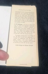J.D. Salinger the Catcher in the Rye, 1951 Book Club Edition W/Dust Jacket (Bx9)