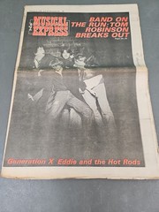 NME New Musical Express February 11th 1978 Eddie & The Hotrods Cover