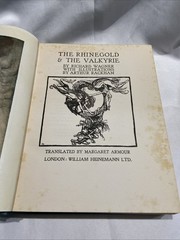 Wagner Ring of the Niblung Rhinegold & The Valkyrie Arthur Rackham 1939 1st