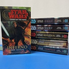 Star Wars Legacy of the Force Lot of 6 Paperbacks
